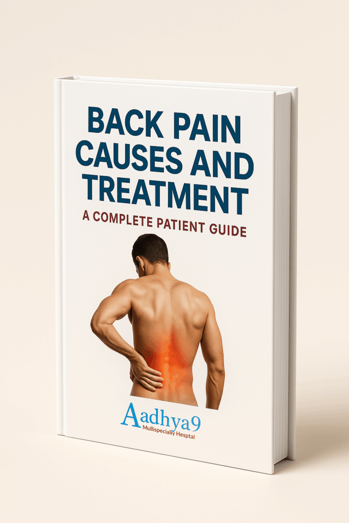 Back pain causes and treatment